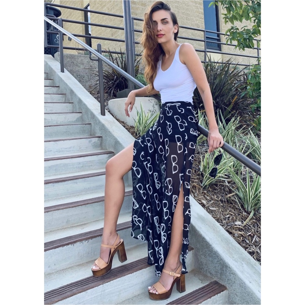 Anthropologie | Eva Franco Maxi Skirt With Slits